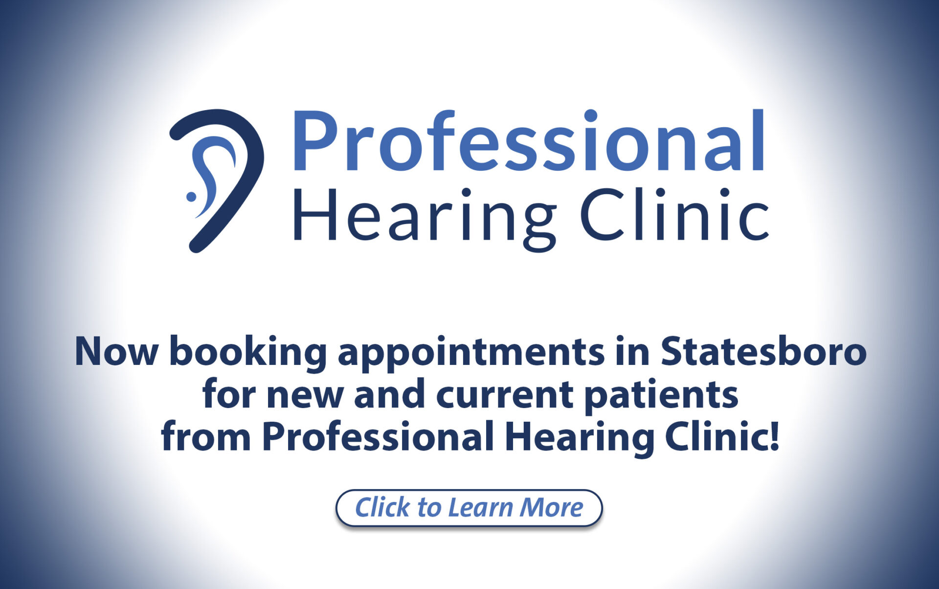 Now booking appointments in Statesboro for new and current patients from professional Hearing Clinic!